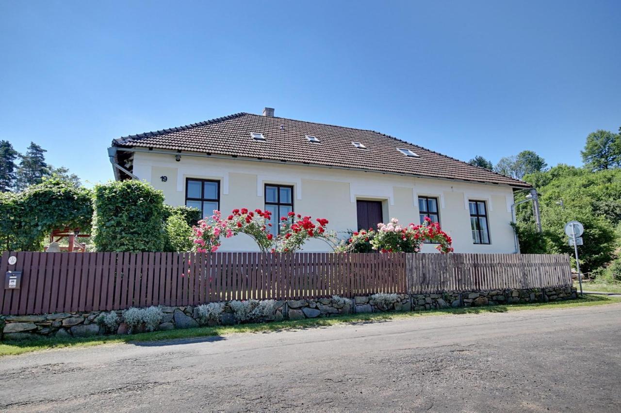 Holiday Home Kvitek Ctetin Exteriér fotografie